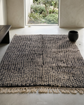 Grand Tapis Marocain Luxe Panther — 208×308 cm | Laine Vierge Noué Main