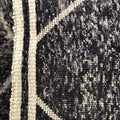 Tapis Berbère Gray Lines — 245×310 cm | Grand Format Laine Vierge Noué Main