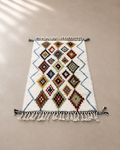 Tapis Azilal Joy — Petits Espaces | Laine Vierge Haut Atlas Noué Main