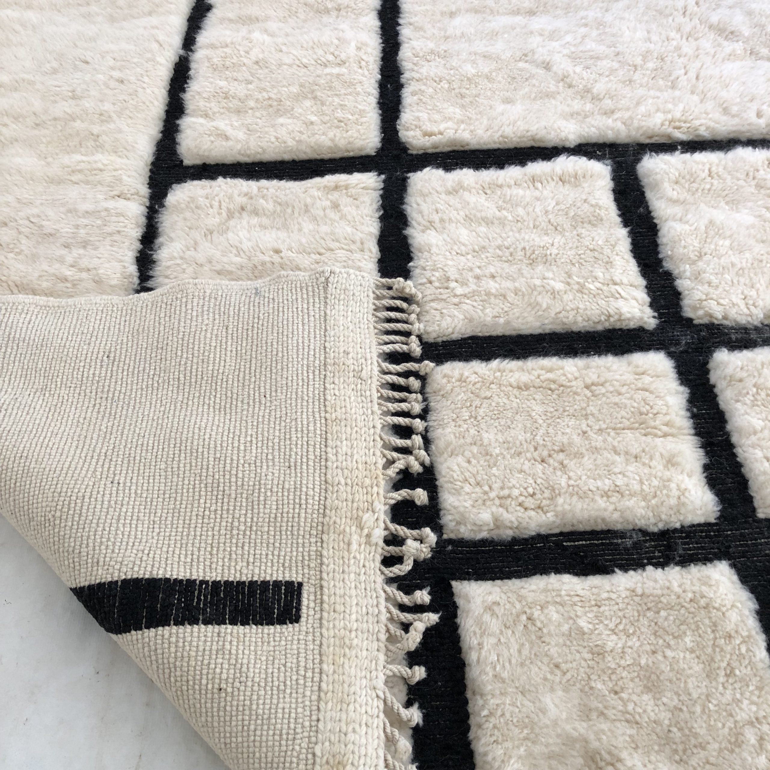 Grand Tapis Marocain Luxe Ruller — 290×410 cm | XXL Laine Vierge Noué Main