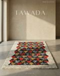 Tapis Marocain Fait Main TAWADA — 120×180 cm | Laine Vierge Noué Main